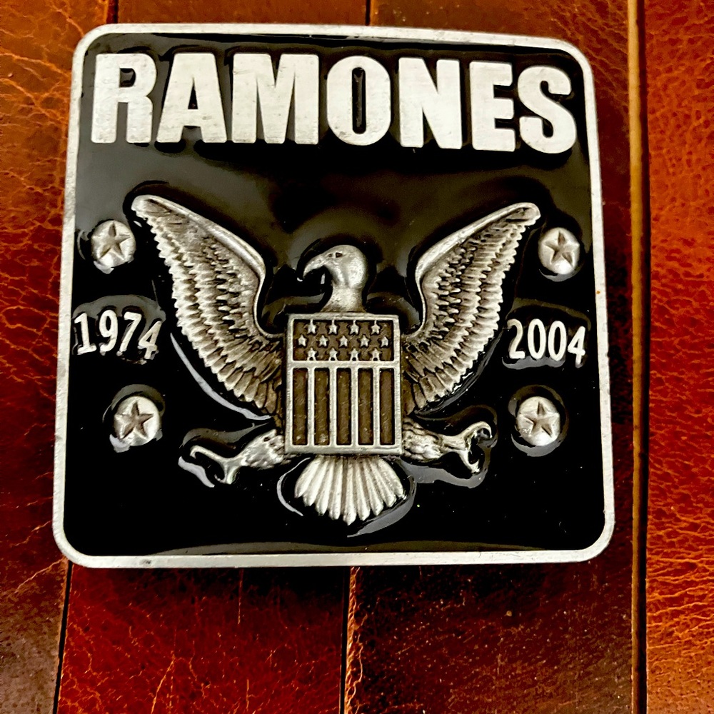 1974-2004 Wester Style Ramones Belt Buckle